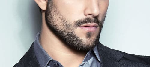A small example of a thin beard