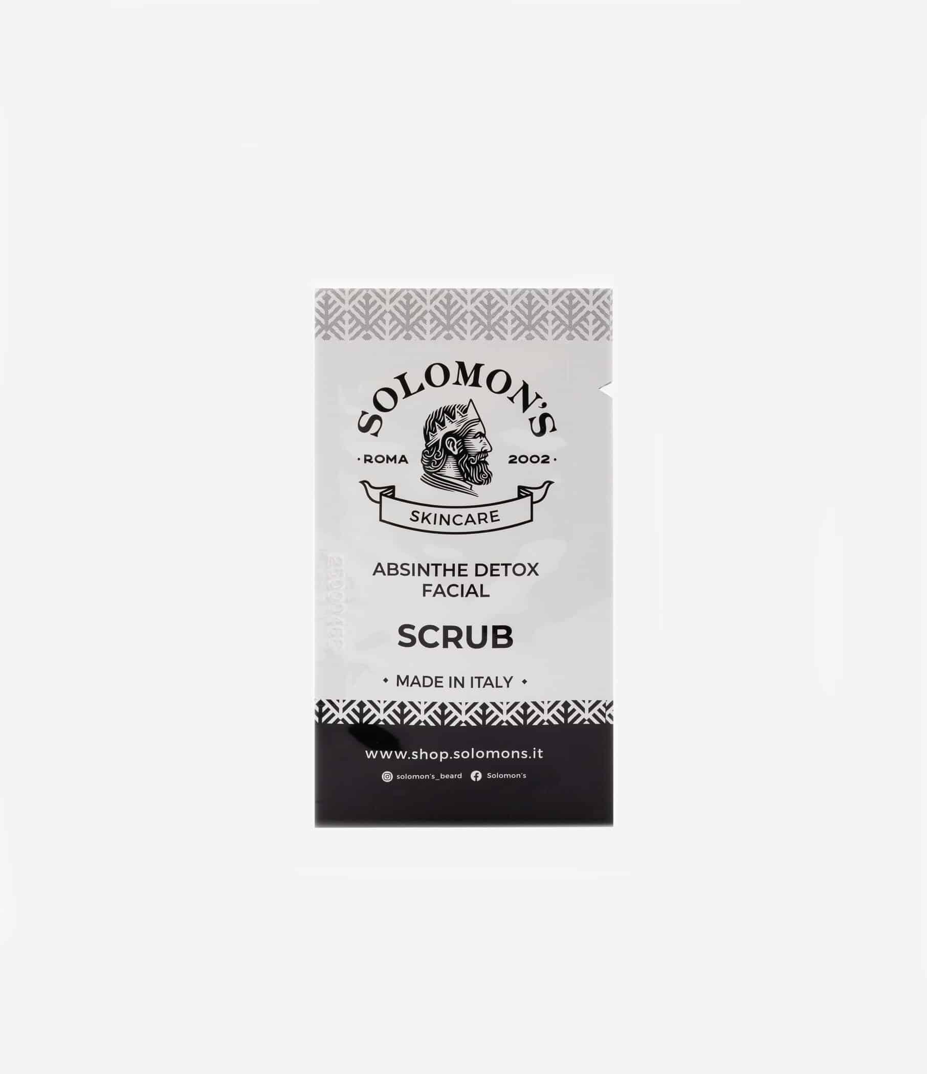 Peeling mit Absinth Detox-Gesichtsbehandlung